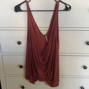 Rust color tank top